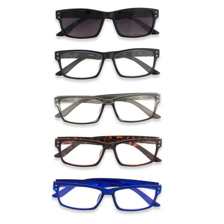CAMPO DII Reading & Sun Glasses Set 3.0x - 5 Piece CA2691396